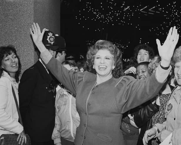 Pat Phoenix who loyally stood by Peter Dudley (photo: Getty Images)
