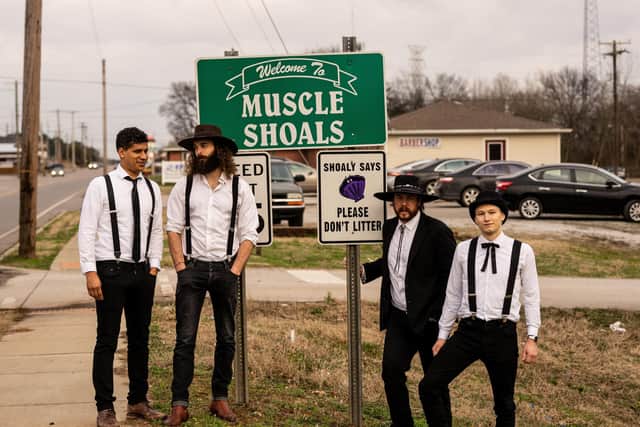 The Dead South in Muscle Shoals, Alabama, where they recorded new album Sugar and Joy
