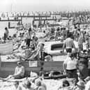 Hayling beach is extremely popular for the summer of 1980. The News PP5495