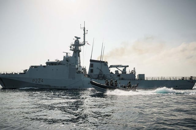 HMS Trent:Portsmouth-based warship HMS Trent was involved in operations where nearly £300m of cocaine and narcotics was seized near the US Virgin Islands.