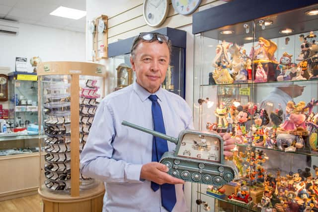 Michael Jenkins of Frank's Jewellers. Picture: Habibur Rahman