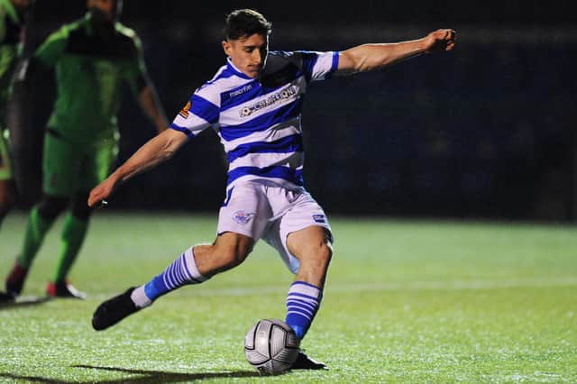 New Hawks signing James Roberts in action for Oxford City last season. Photo by Alex Burstow/Getty Images.