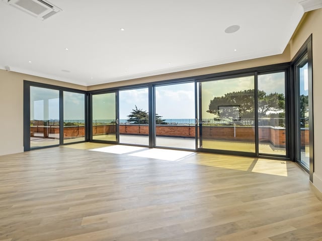 The Penthouse at The Breeze has 2,181 sq ft of living space and extensive terraces, as well as Solent views. Picture: Fine & Country