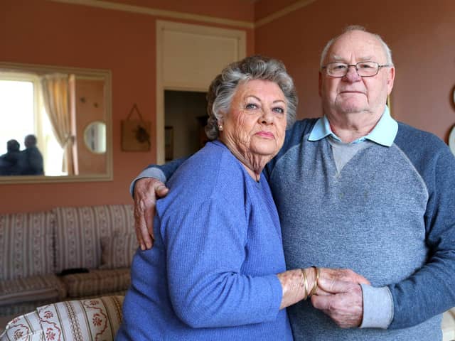 Marion and Ken Rachman are about to be evicted from the flat they have rented in London Road, North End, for the last fourteen years
Picture: Chris Moorhouse (jpns 290122-21)