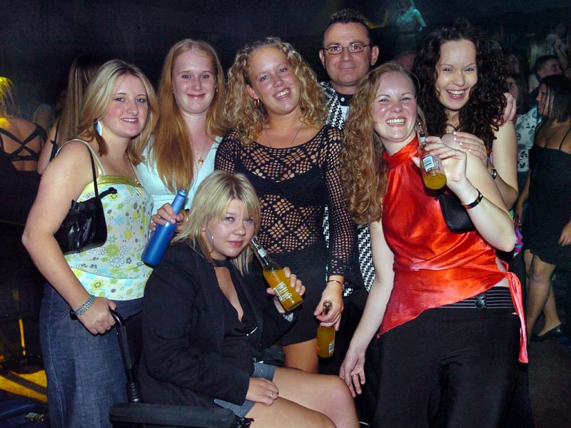 Revellers having a good time at the Time & Envy nightclub in Southsea. Picture: (044752-0103)