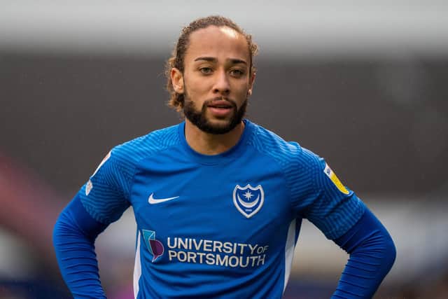 Marcus Harness' current Pompey deal expires in the summer. Picture: Stephen Flynn