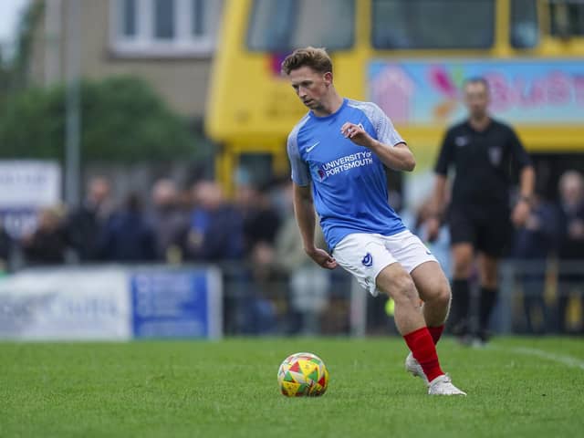 Denver Hume returns to Pompey competitive duty tonight for the first time since April. Picture: Jason Brown