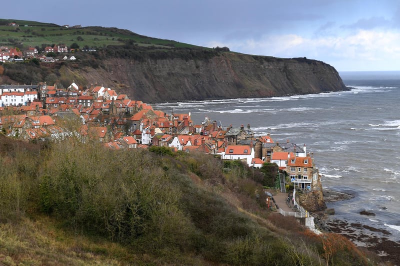Robin Hoods Bay in Yorkshire is placed 23rd on 13%.