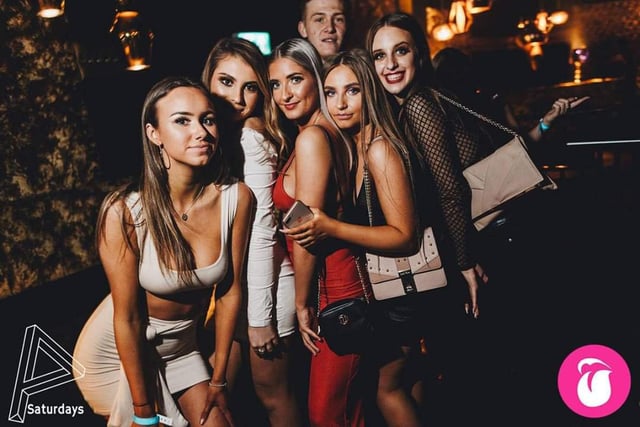 Here are the Faces on the floor at Pryzm