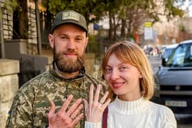 Svitlana Kovda and Mykola Mogyrov