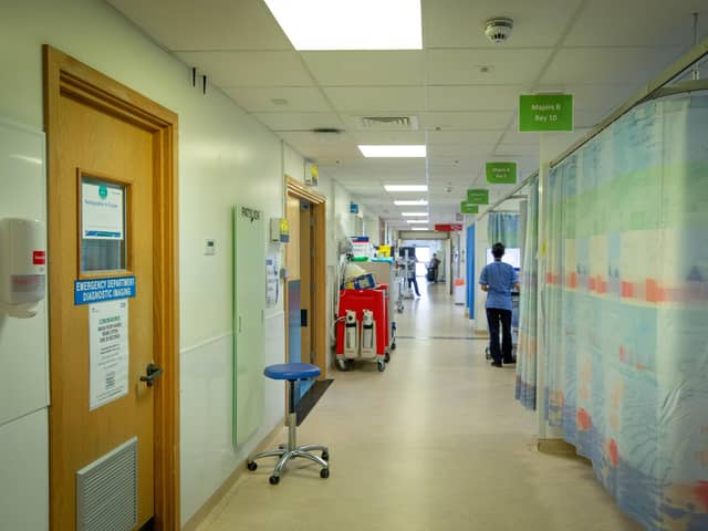 QA Hospital, Portsmouth on Thursday 25th November 2021Pictured: GV of inside of QA medical wardsPicture Habibur Rahman
