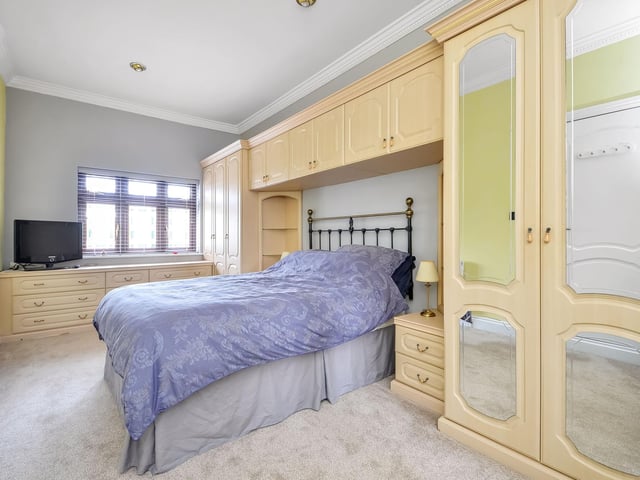 This semi-detached family home is on the market with a guide price of £725,000. It is listed by Fine and Country