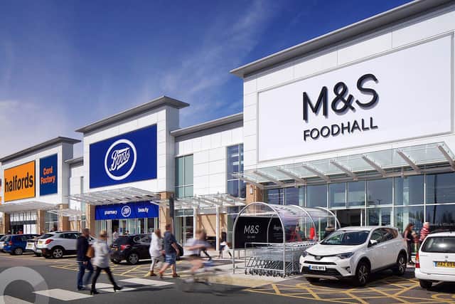 Ocean Park Retail Park in Portsmouth 