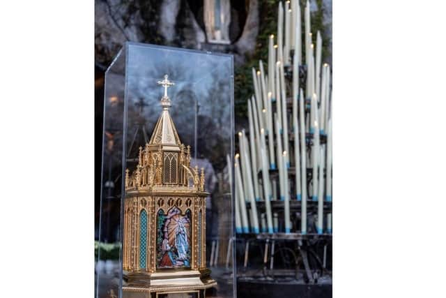 Saint Bernadette of Lourdes relics are to visit Portsmouth. 