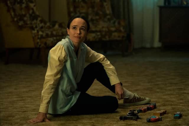 Elliot Page as Vanya Hargreeves in The Umbrella Academy.