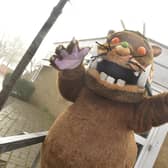 A reading of the book The Gruffalo with an a appearance from The Gruffalo himself at the Alderman Lacey Library in Baffins. Picture: Sarah Standing (140223-9515)