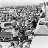 Hayling beach is extremely popular for the summer of 1980. The News PP4455