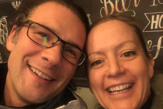 Sara Courtney and Mike Purkiss from Gosport 