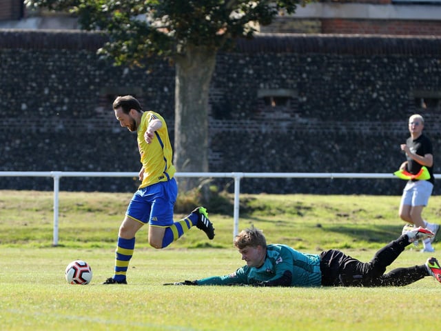 Scored 37 league and cup goals for Hampshire Premier League Division 1 club Meon Milton in 27 starts plus two as a sub.