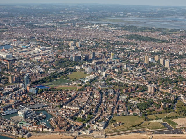 Portsmouth city from the air
Picture: Habibur Rahman
