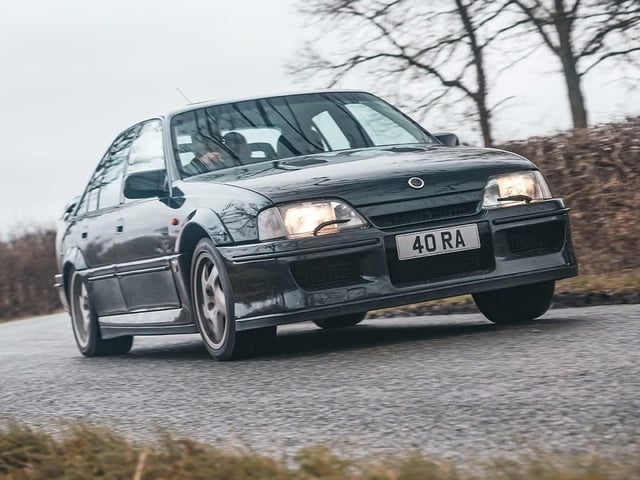 Lotus Carlton display at Simply British on 27th April