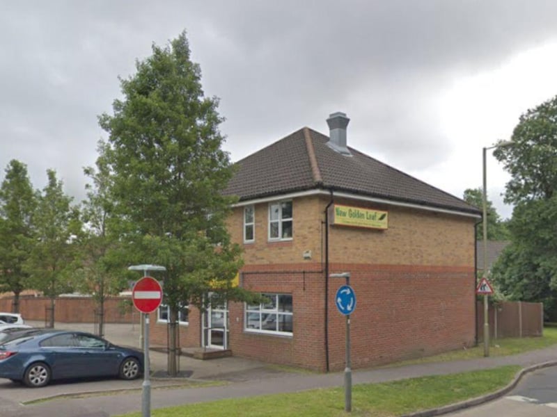 New Golden Leaf at 7 The Kestrels, Waterlooville got a top score of five - rated on March 29
