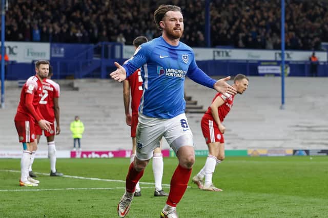 Ryan Tunnicliffe is convinced he is back to his early-season form following a man-of-the-match display against Accrington. Picture: Nigel Keene/ProSportsImages