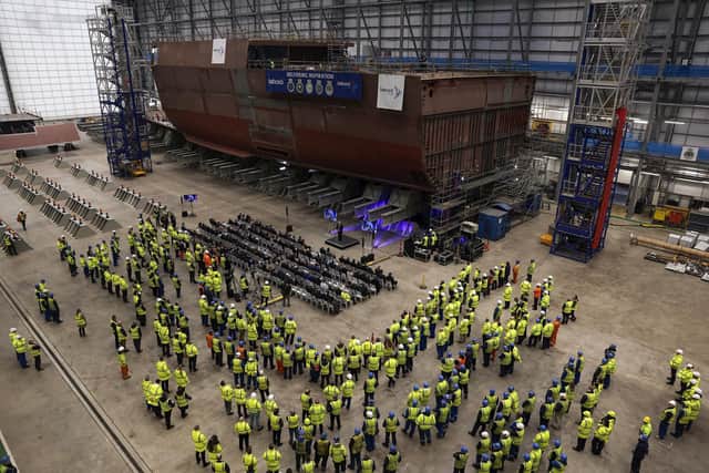 Babcock's facility in Rosyth, Scotland. Picture: Jeff J Mitchell/Getty Images.