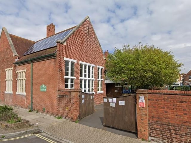 Southsea Infant School is over capacity by 1.1%. The school has an extra 2 pupils on its roll.