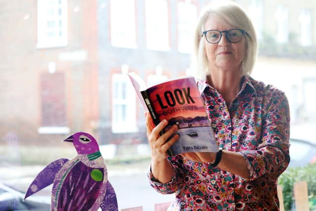 Fiona Ballard's book launch for Look Both Ways at the Jack House Gallery in High Street, Old Portsmouth
Picture: Chris Moorhouse (jpns 070123-108)