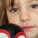 Freya Byles, 4, of Milton, has been diagnosed with osteosarcoma and is currently completing rounds of chemotherapy. The diagnosis has left the family devastated. Picture: Shannon Woodman