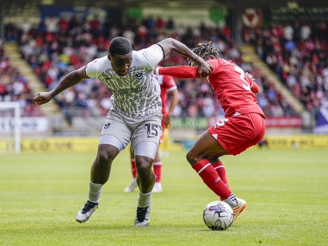 The former Bournemouth and Shrewsbury man continued his impressive Pompey start with another eye-catching performance at Leyton Orient. That will surely give him the nod to start against Exeter. However, don't forget Alex Robertson is yet to be properly unleashed. Again - further evidence of the strength and depth in the Blues' ranks.