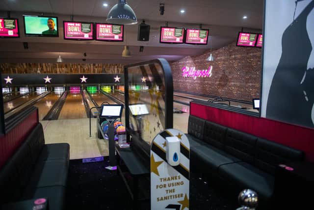 Police responded to a report of a boy, 13, being stabbed in the leg at Hollywood Bowl, in Gunwharf Quays.