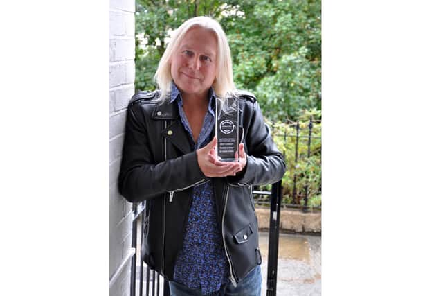 Filmmaker Gavin Irvine's new film Daddy's Note won Best Comedy at the Brighton Rocks Film Festival