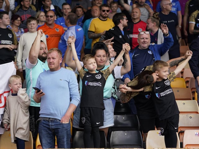 Joy all round after Pompey enjoyed a winning return to Port Vale.