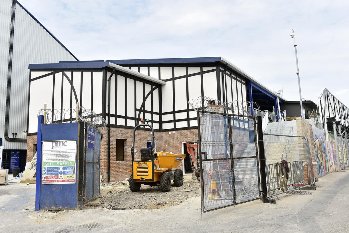 Latest pictures of Portsmouth's Fratton Park redevelopment as Milton