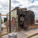 Much of the building was left in ruins by the flames and smoke and minor smoke damage was also caused at the adjacent Breezes Cafe. The ferocious fire which destroyed the historic pub is believed to have been caused by an electrical fault in a tumble dryer.Picture: Mike Cooter (010624)