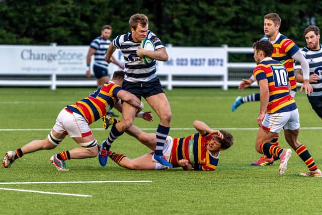 Havant RFC's last league game of 2020 was on February 29. Their next one is in September 2021 at the earliest. Picture: Vernon Nash