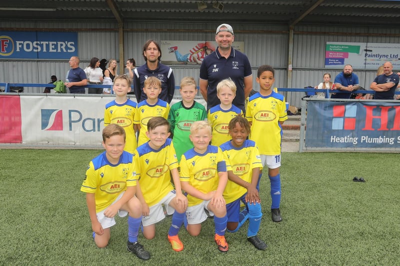 Denmead Under-9s. Picture  by Dave Haines