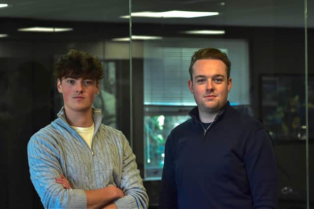 Charlie Gray (left) and Ben O'Nion have launched Echo AI, a new digital note-taking assistant.