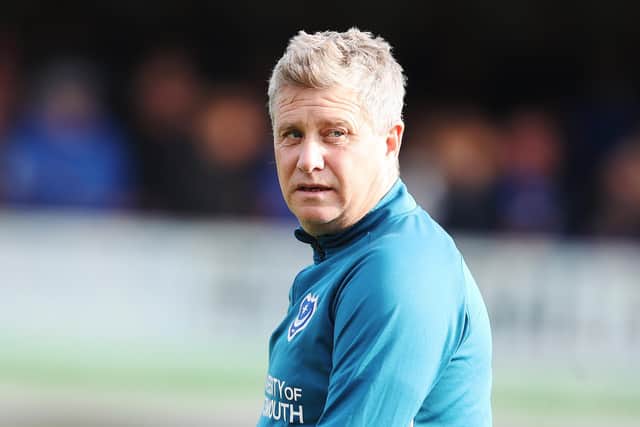 Mark Kelly has handed in his resignation at Pompey. Picture: Joe Pepler