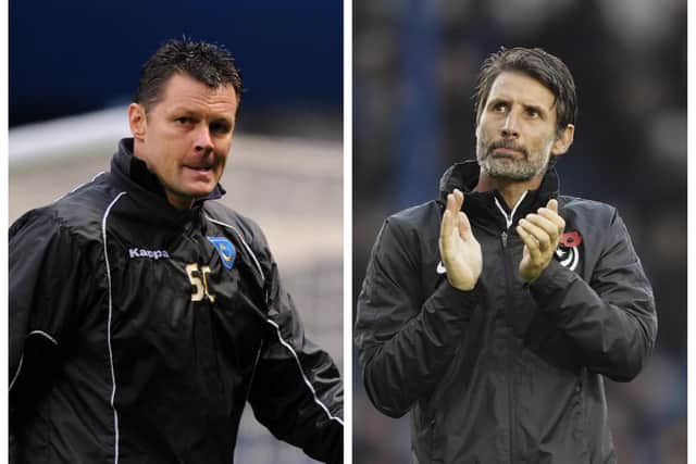 Steve Cotterill and Danny Cowley.
