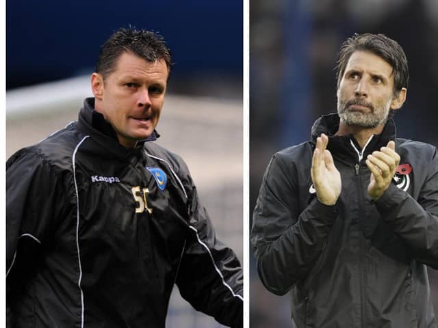 Steve Cotterill and Danny Cowley.