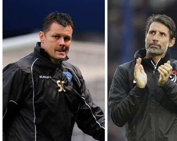 Steve Cotterill and Danny Cowley.