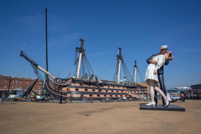 HMS Victory is set to appear on a Channel 4 history show tonight.