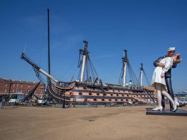 HMS Victory is set to appear on a Channel 4 history show tonight.