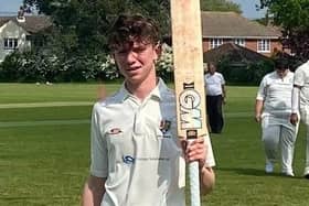Teenager George McDowell of Locks Heath hit 92 for the 1st XI - a week after an unbeaten century for the 2nds.