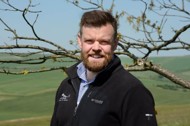 Caption: Jonathan Dean Education Officer for South Downs National Park
Picture: Jeff Travis