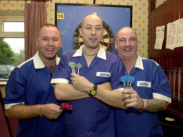Portsmouth trio Jon Bramble, Stuart Bailey and Darren Hogg represented Hampshire against Warwickshire in 2005