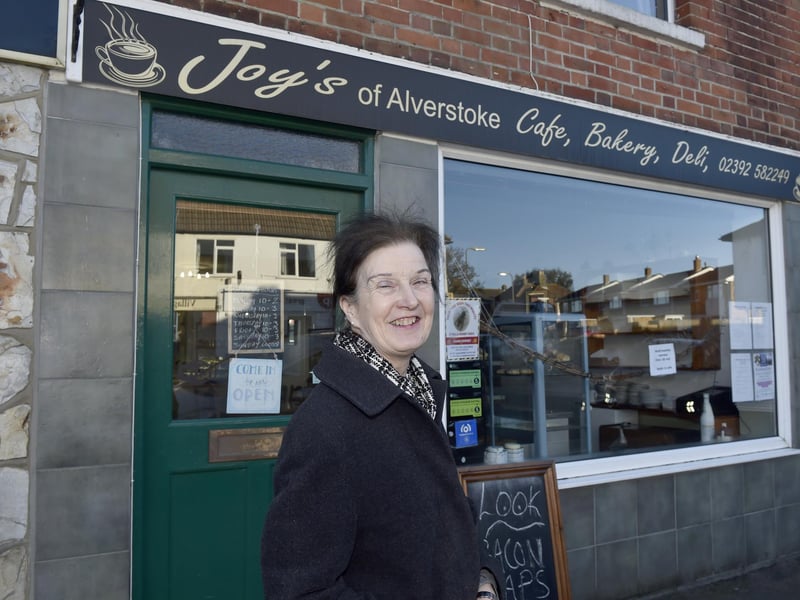 Alverstoke village has a high percentage of female business owners.
Pictured is: Joys of Alverstoke owner Ross O'Toole.
Picture: Sarah Standing (180124-5266)